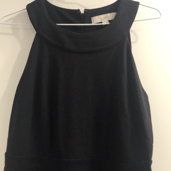 NWOT LOFT little black Dress - Picture 2 of 5